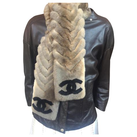 chanel scarf fur|chanel scarf for women.